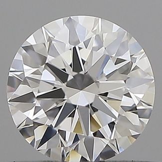 0.4 Carat Round D VVS2 EX GIA Natural Diamond