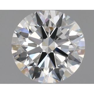 1.3 Carat Round F VVS1 EX GIA Natural Diamond