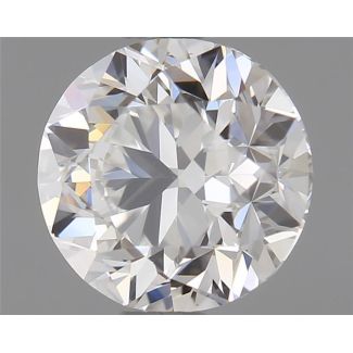 1.0 Carat Round F VS1 GD EX GIA Natural Diamond