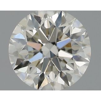 0.5 Carat Round H VS1 EX IGI Natural Diamond