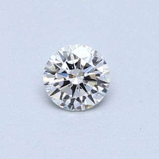 0.33 Carat Round D VS2 VG EX GIA Natural Diamond