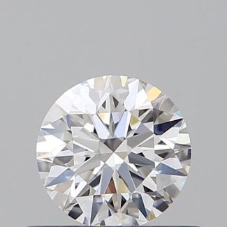 0.51 Carat Round D VS1 EX GIA Natural Diamond