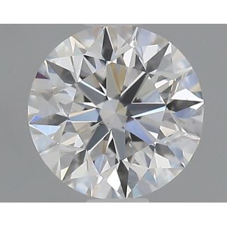 0.5 Carat Round D VS2 EX GIA Natural Diamond