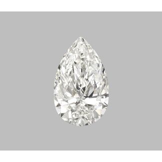 0.70 Carat Pear H IF - EX VG GIA Natural Diamond