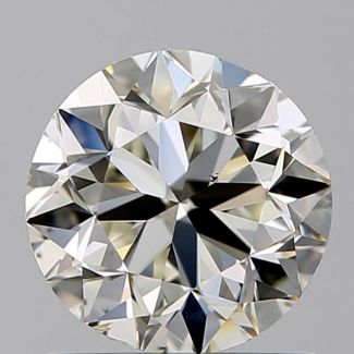 1.00 Carat Round J VS2 VG EX GD GIA Natural Diamond