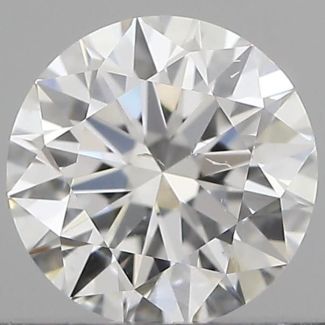 0.40 Carat Round E SI1 EX GIA Natural Diamond