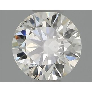 0.30 Carat Round H SI1 EX IGI Natural Diamond