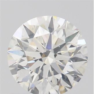 0.71 Carat Round H SI1 EX GIA Natural Diamond