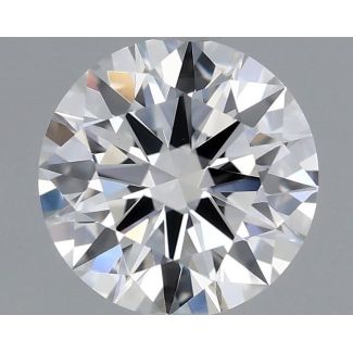 0.6 Carat Round G VS1 EX GIA Natural Diamond