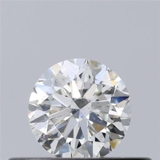 0.30 Carat Round H SI1 VG EX GIA Natural Diamond