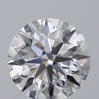 1.00 Carat Round D VVS1 EX GIA Natural Diamond