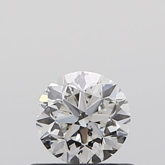 0.50 Carat Round F SI2 G EX VG GIA Natural Diamond