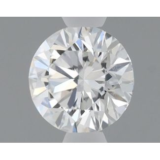 0.46 Carat Round F VS2 EX GIA Natural Diamond