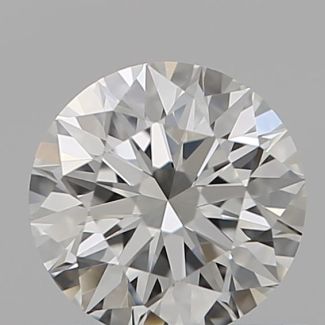 0.5 Carat Round H VVS1 EX GIA Natural Diamond