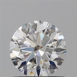 0.70 Carat Round F VS2 EX VG GIA Natural Diamond