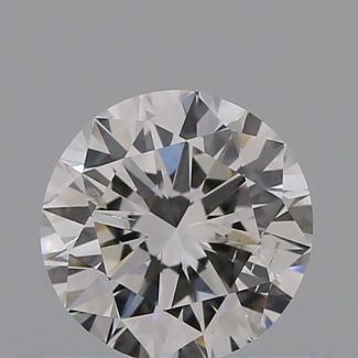 0.43 Carat Round F SI2 VG GIA Natural Diamond