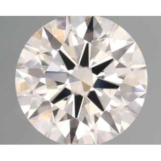 0.55 Carat Round E VVS2 EX GIA Natural Diamond