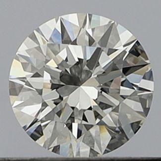 0.33 Carat Round G IF EX GIA Natural Diamond