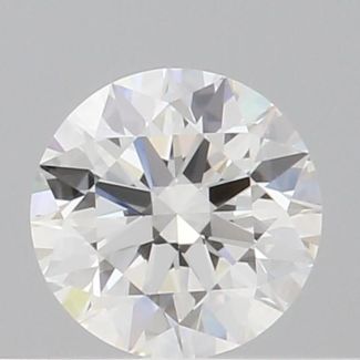 0.34 Carat Round G VVS2 EX GIA Natural Diamond