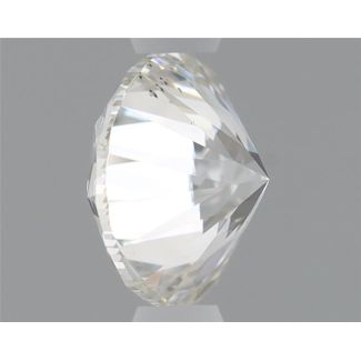 0.91 Carat Round H SI1 GD EX GIA Natural Diamond