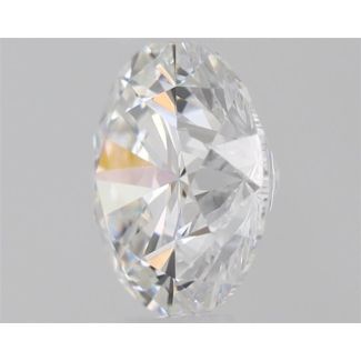 0.36 Carat Round F VVS1 EX GIA Natural Diamond