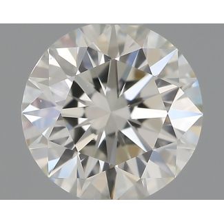 0.6 Carat Round I VS1 EX VG GIA Natural Diamond