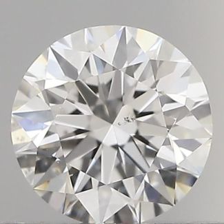 0.50 Carat Round E VS2 EX GIA Natural Diamond