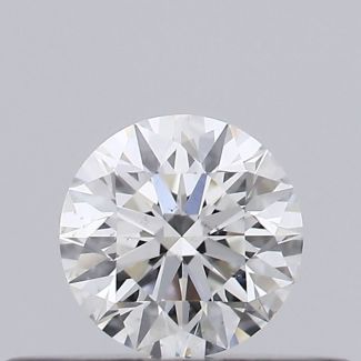 0.25 Carat Round F SI1 EX GIA Natural Diamond