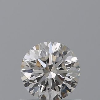 0.56 Carat Round G VVS2 EX GIA Natural Diamond