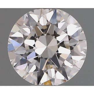 0.7 Carat Round F VS2 EX GIA Natural Diamond