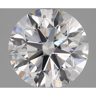 2.01 Carat Round E SI1 EX GIA Natural Diamond