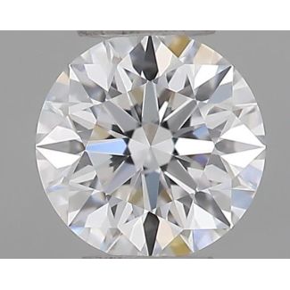 0.31 Carat Round D VVS2 EX GIA Natural Diamond