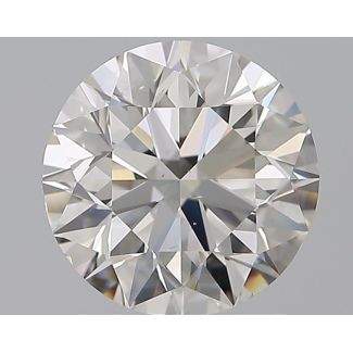 1.7 Carat Round G VS2 EX GIA Natural Diamond