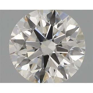 0.34 Carat Round H VS1 EX IGI Natural Diamond