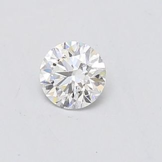 0.36 Carat Round D SI1 EX GIA Natural Diamond