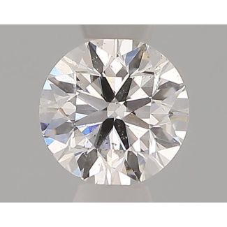 0.30 Carat Round F SI2 EX VG GIA Natural Diamond