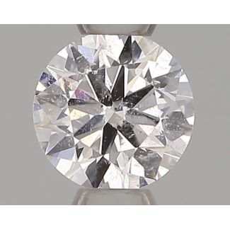 0.30 Carat Round D SI2 VG EX IGI Natural Diamond