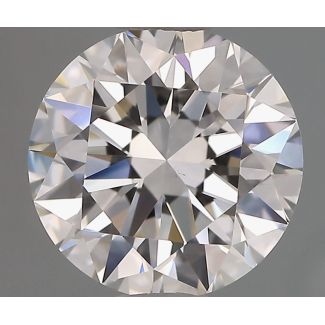 1.5 Carat Round H VS2 EX GIA Natural Diamond