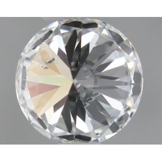 0.34 Carat Round F SI2 EX GIA Natural Diamond