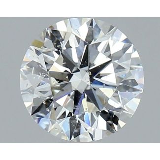 1.0 Carat Round F SI2 EX GIA Natural Diamond