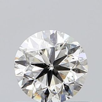 0.5 Carat Round I SI2 VG EX GIA Natural Diamond