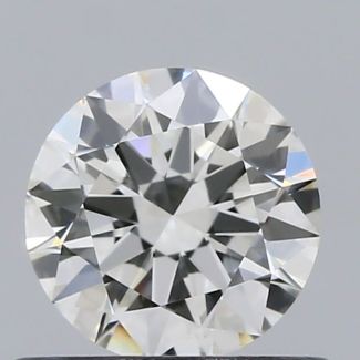 0.51 Carat Round G VS1 EX VG GIA Natural Diamond