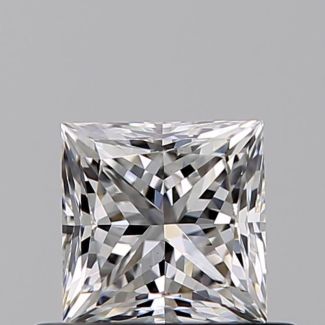 0.51 Carat Princess E VS1 - EX VG GIA Natural Diamond