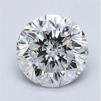 1.5 Carat Round H SI2 VG GIA Natural Diamond