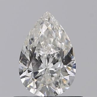 0.50 Carat Pear F SI2 - VG GIA Natural Diamond