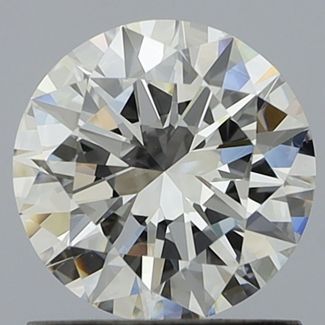 1.0 Carat Round D VVS2 EX VG GIA Natural Diamond