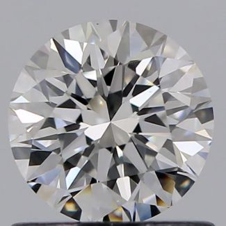 0.70 Carat Round E VS1 VG EX GIA Natural Diamond