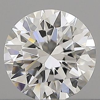 0.4 Carat Round G VVS2 EX GIA Natural Diamond