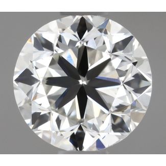 0.7 Carat Round H VVS2 GD EX VG GIA Natural Diamond