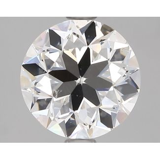 1.5 Carat Round E SI1 VG EX GIA Natural Diamond